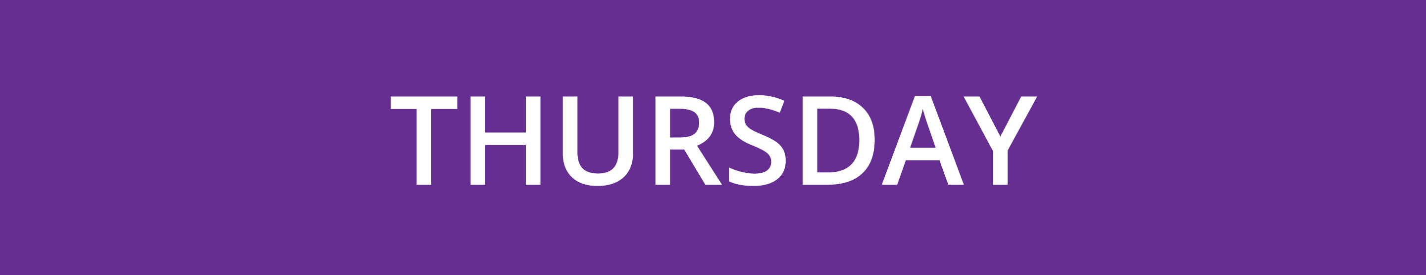 THURSDAY